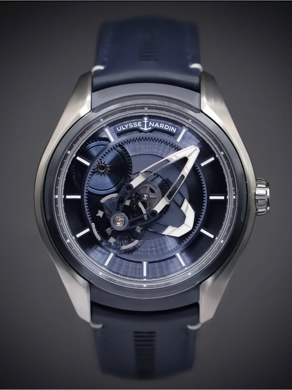 Ulysse Nardin Freak X Titanium Blue Dial 43mm 2303-270/03 Full Set Just Serviced